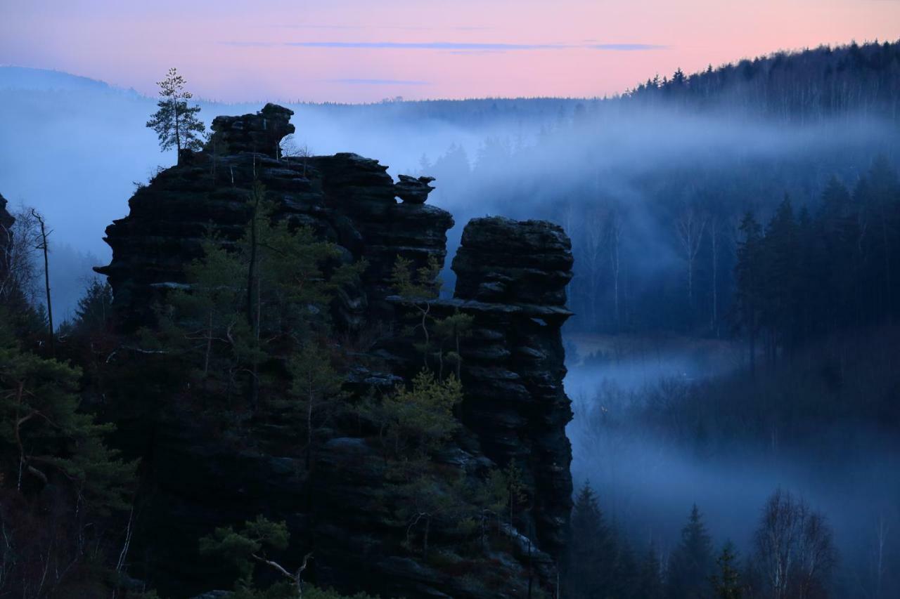Chalupa U Prvni Skaly Chřibská Exterior foto