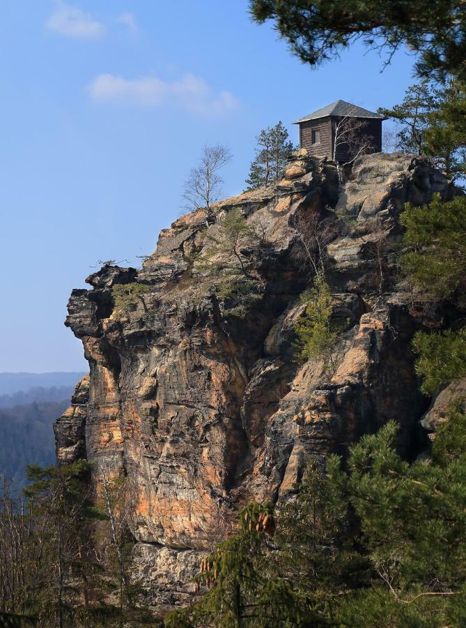 Chalupa U Prvni Skaly Chřibská Exterior foto